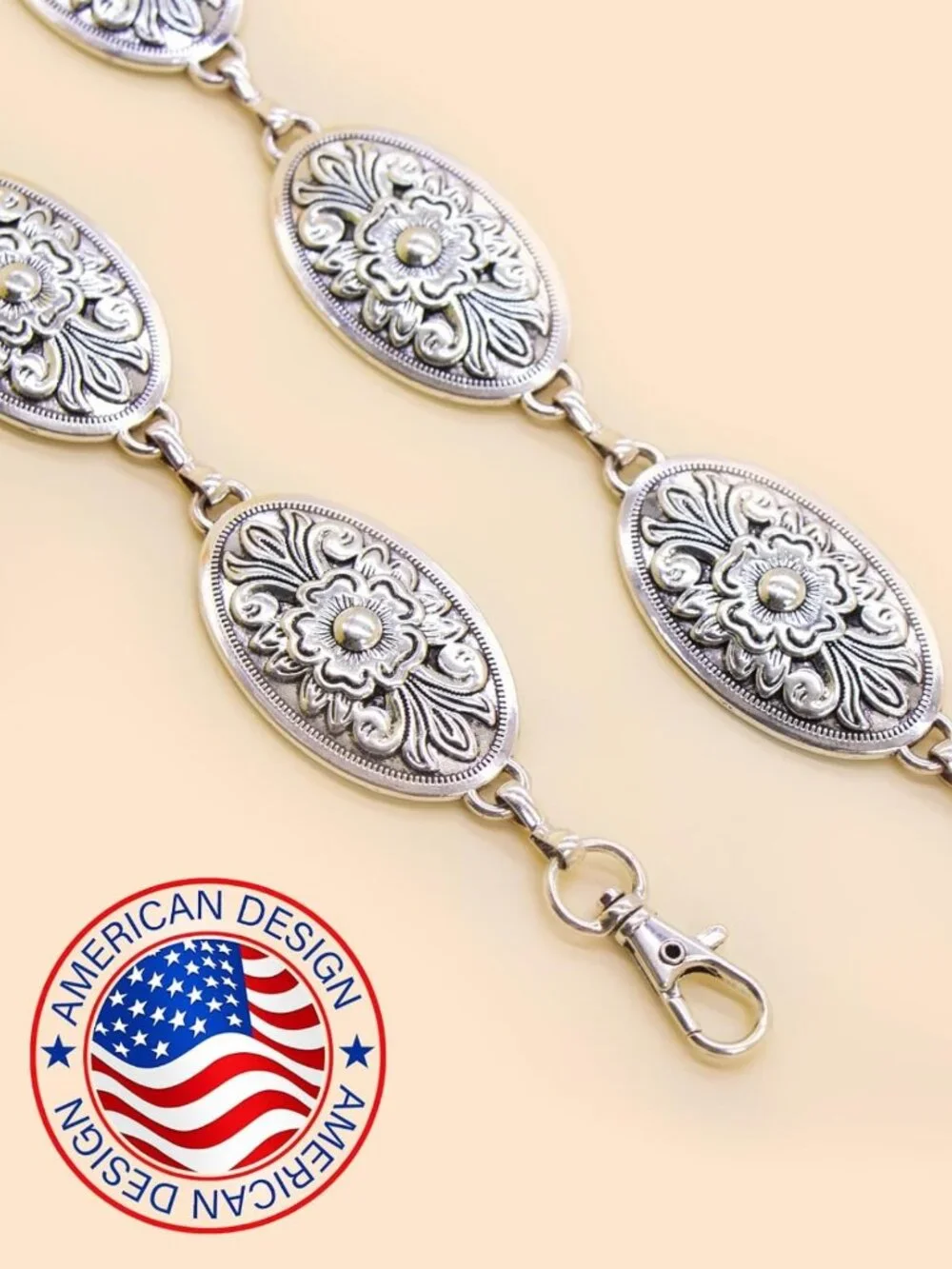 Stylish Western Metal Concho Belt for Women - Perfect for Dresses & Jeans